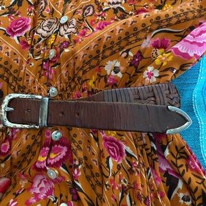 Leather Argentine made belt